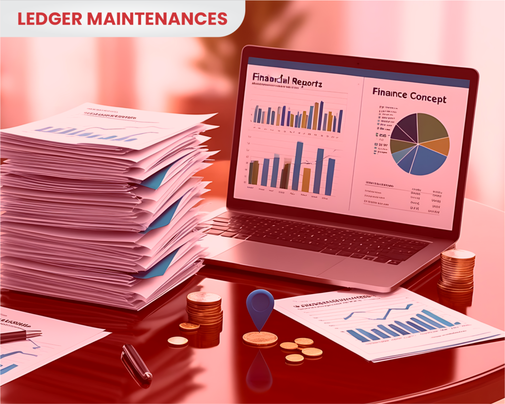 Vision Financial Services ledger and bookkeeping management